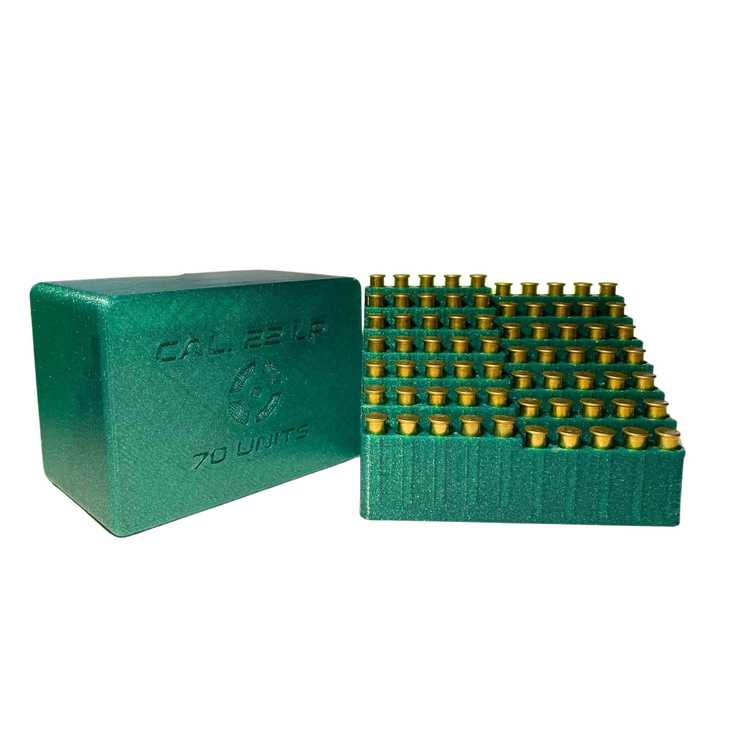Caja de Munición Calibre .22 LR – Entrenamiento y Competición